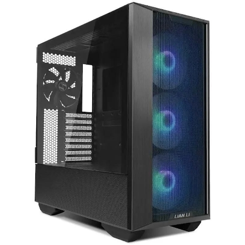 Компьютерный корпус Lian-Li Lancool III RGB черный без БП ATX 10x120мм 3x140мм 2xUSB 3.0 audio bott PSU