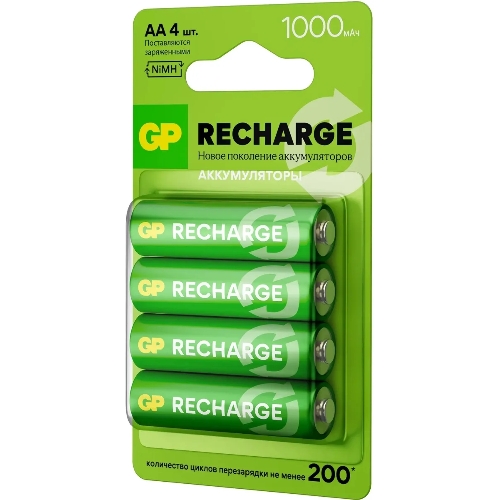Аккумулятор GP Smart Energy AA NiMH 1000mAh (4шт)