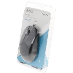 Мышь проводная A4Tech Fstyler FM12S черный, 1200 dpi, USB, кнопки - 3