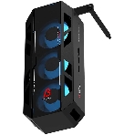 Вентилятор для процессора ALSEYE AS.03.08.0002 (C-RAM-Beta-B, 25-644-250228M5) Product size: 156.75 * 82 * 35мм Material: 0.8мм SPCC thick sheet metal Number of fans: 3 Size: 40 * 40 * 20мм Box: Black Leaf: Milk white Luminous effect: internally emitting ARGb Speed: 2000-5000RPM Outgoing line: Fan 1, 4pin (positive, negative, FG, PWM