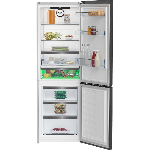 Холодильник Beko B5RCNK363ZXBR антрацит двухкамерный 220/100л морозилка снизу Total No Frost