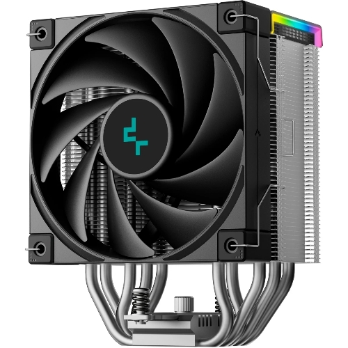 Кулер для процессора DEEPCOOL AK500S DIGITAL SE LGA20XX/1700/1200/115X/AM5/AM4 (12шт/кор, TDP 240W, PWM, Fan 120мм, 5 тепл. трубок, Copper Base, черный) RET (R-AK500S-BKADMN-GJD)