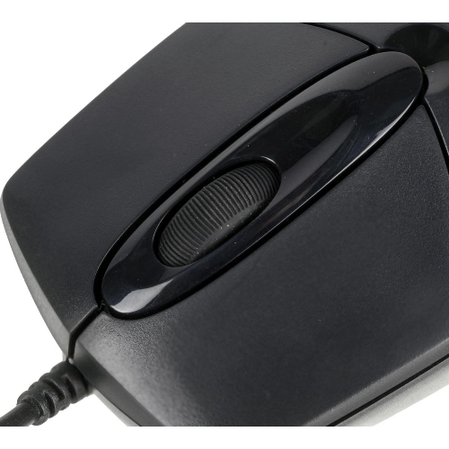 Мышь проводная A4Tech OP-720 черный, 1000 dpi, PS/2, кнопки - 3