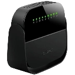 Роутер беспроводной D-Link DSL-2640U/R1A ADSL2+ черный (Annex A)