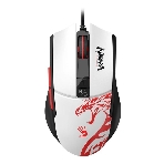 Мышь проводная A4Tech Bloody L65 Max белый, 12000 dpi, USB, кнопки - 7