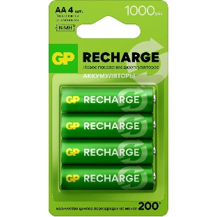 Аккумулятор GP Smart Energy AA NiMH 1000mAh (4шт)