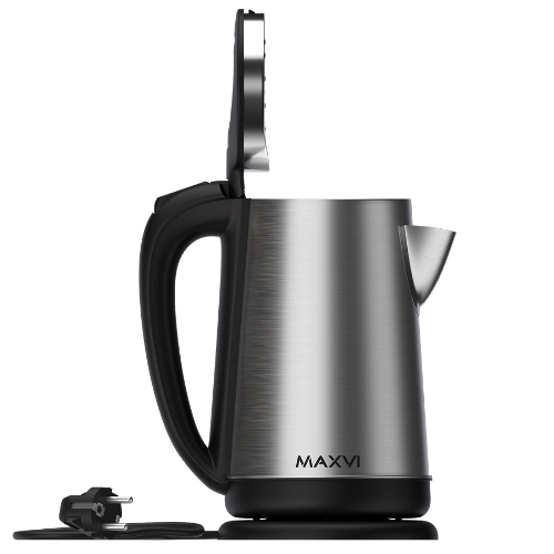 Чайник электрический Maxvi KE1822S silver-black