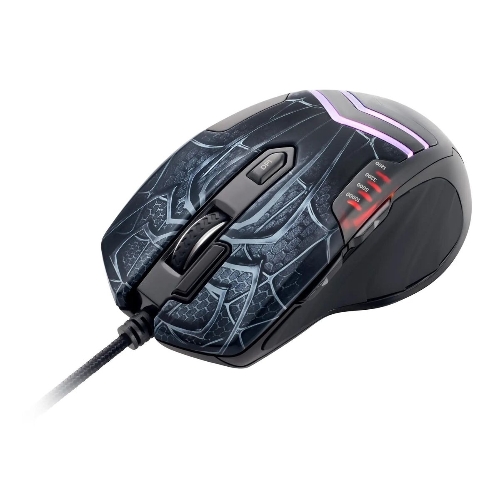 Мышь проводная GMNG XM007 черный/красный, 10000 dpi, USB, кнопки - 7