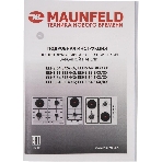 Комбинированная варочная панель (электрическая+газовая) Maunfeld EEHS.32.3ES.KG