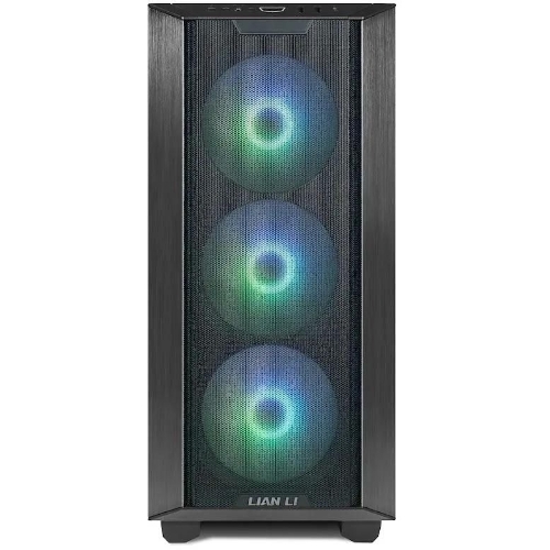 Компьютерный корпус Lian-Li Lancool III RGB черный без БП ATX 10x120мм 3x140мм 2xUSB 3.0 audio bott PSU