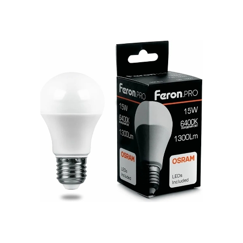 Лампа светодиодная Feron PRO LB-1015 15Вт Е27 дневной