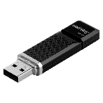 Флешка USB Smartbuy Quartz black (SB64GbQZ-K), 64Gb, USB 2.0, R/W 25/15, черный