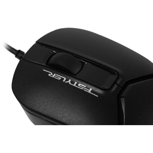Мышь проводная A4Tech Fstyler FM12S черный, 1200 dpi, USB, кнопки - 3