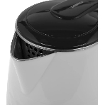 Чайник электрический Centek CT-0025 белый, металл 1.8 л, 2000 Вт, двойные стенки, кнопка вк л, на ручке
