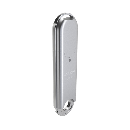 Флешка USB 2.0 64Gb Maxvi P2 серебристый