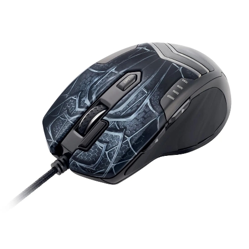 Мышь проводная GMNG XM007 черный/красный, 10000 dpi, USB, кнопки - 7
