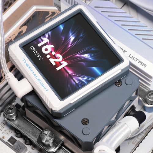 Водяное охлаждение для процессора Water Cooling System Thermalright Frozen Warframe 360 Ultra White Argb (360мм, White, ARGb/Fans: 3x120мм, 70.84CFM, 29.8dBA, 2000RPM/Pump height 60мм, 23dBA, 3000RPM, Rad thickness 27mm/S: 1200, 1700, 1851, 2011, 2066, 115X, AM5, AM4)