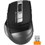 Мышь беспроводная A4Tech Fstyler FG35S серый/черный, 2000 dpi, радиоканал, USB, кнопки - 5