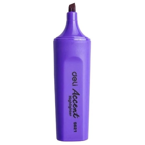 Текстовыделитель Deli ES621violet Delight, скошенный пишущий наконечник, 1-5мм, фиолетовый