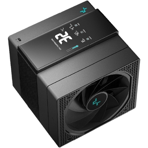 Кулер для процессора DEEPCOOL ASSASSIN IV VC VISION черный, 120 мм, алюминий/медь, 1800 об/мин, 29.3 дБ, 4 pin, 300 Вт, 172 мм
