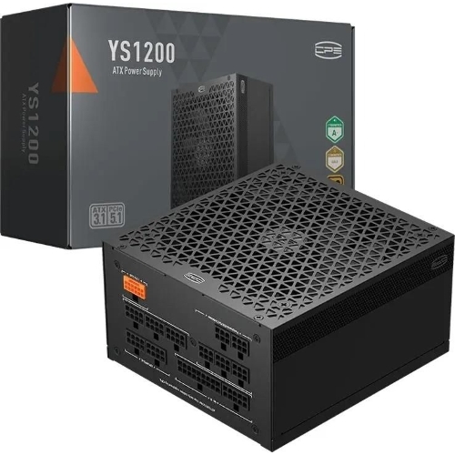 Блок питания PCCooler P5-YS1200-G1F черный 1200W 80 PLUS Gold, 135мм, модульный, черный