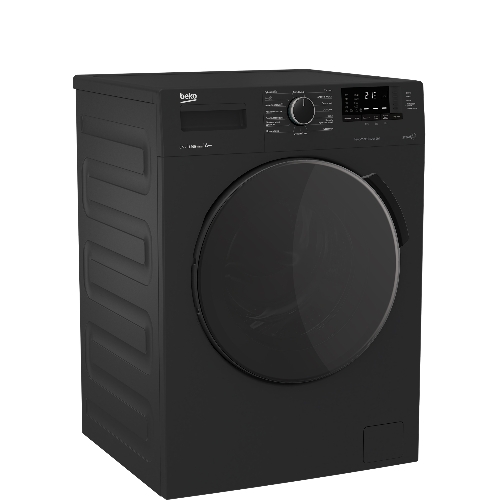 Стиральная машина Beko WSPE 6H612A черный, загрузка фронтальная 6,5 кг, 1200 об/мин., класс: А++