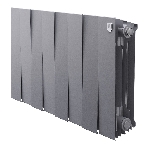 Радиатор биметаллический Royal Thermo PianoForte 300 Серебристый - 8 секц.