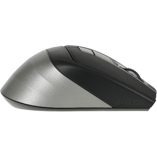 Мышь беспроводная A4Tech Fstyler FB35C серый/черный, 2000 dpi, радиоканал, Bluetooth, USB, кнопки - 6