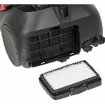 Пылесос Samsung VC20M257AWR красный, 460/2000 Вт, уборка сухая, пылесборник мешок 2.5 л