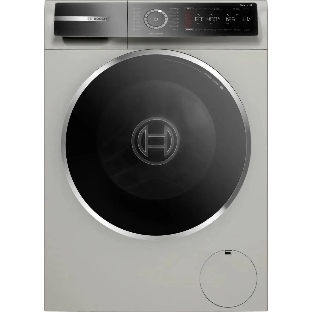 Стиральная машина Bosch Serie 8 WGb2440XME серебро, загрузка фронтальная 9 кг, 1400 об/мин., класс: А+++