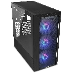 Компьютерный корпус Lian-Li Lancool III RGB черный без БП ATX 10x120мм 3x140мм 2xUSB 3.0 audio bott PSU