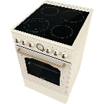 Плита электрическая Gorenje GECS5B70CLI бежевый, конфорок 4 электрических, духовка 70 л, 50 см x 85 см x 59.4 см