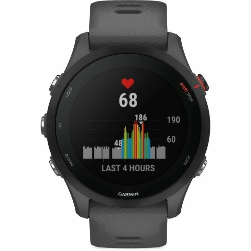 Смарт-часы Garmin Forerunner 255 темно-серый 45,6мм