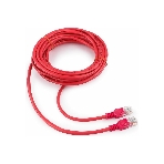 Патч-корд UTP Cablexpert cat.5e, 5м, литой, многожильный (красный)