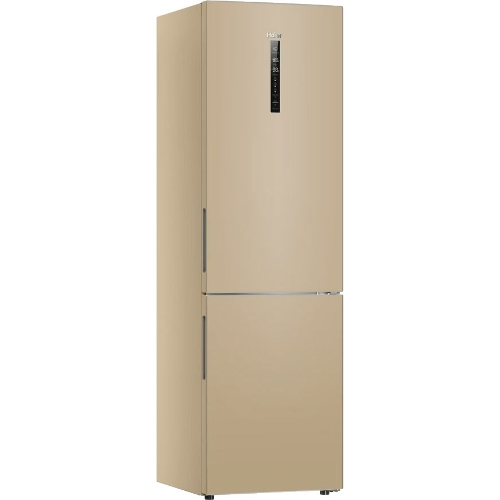 Холодильник Haier C2F637CGGU1 золотистый, двухкамерный, 278/108л, морозилка снизу, No Frost