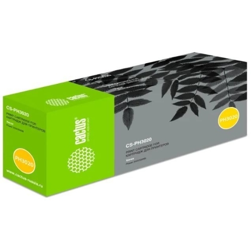 Картридж лазерный Cactus CS-PH3020X (106R03048) черный (3000 стр.) для Xerox Phaser 3020/3020BI