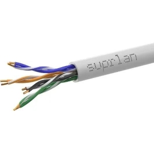 Кабель информационный Suprlan Standard 01-0320-1 cat.5e U/UTP 4 пары 24AWG LSZH универсальный 305м серый