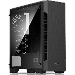 Компьютерный корпус MidiTower Zalman S3 TEMPERED GLASS WINDOW black