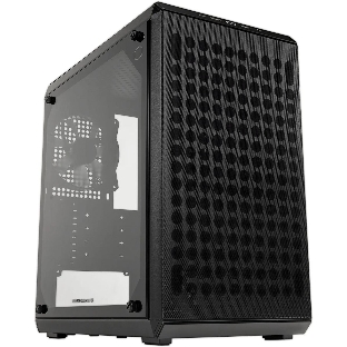Компьютерный корпус Cooler Master MasterBox Q300L V2 черный без БП mATX 4x120мм 1x140мм 2xUSB3.0 audio bott PSU