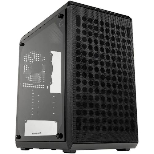 Компьютерный корпус Cooler Master MasterBox Q300L V2 черный без БП mATX 4x120мм 1x140мм 2xUSB3.0 audio bott PSU