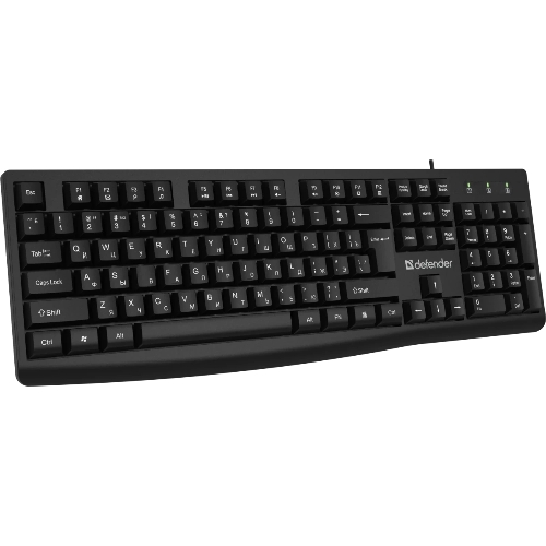 Клавиатура Defender Navigator HB-138 проводная, USB Type-A, чёрный