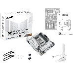 Материнская плата Asus TUF GAMING B850M-PLUS WIFI7 W, AM5, AMD B850, 4xDDR5, 4xSATA, 3xM.2, 1xPCIe 5.0 x16, 1xPCIe 3.0 x1, 1xDP, 1xHDMI, 1x2.5Gb LAN, Wi-Fi 7, Bluetooth 5.4, 1xUSB-C 20Gbps, 3xUSB-A 10Gbps, 4xUSB-A 5Gbps, 4xUSB-A 2.0, 5x3.5 мм, 7.1, mATX