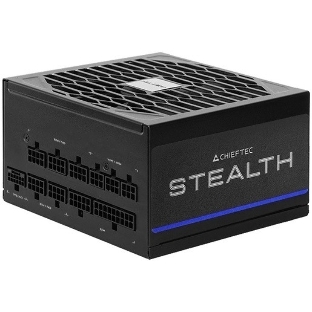 Блок питания Chieftec Stealth SPX-1000-FC (ATX 3.1, 1000W, 80 PLUS PLATINUM, Active PFC, 135mm fan, Gen5 PCIe, Full Cable Management) Retail