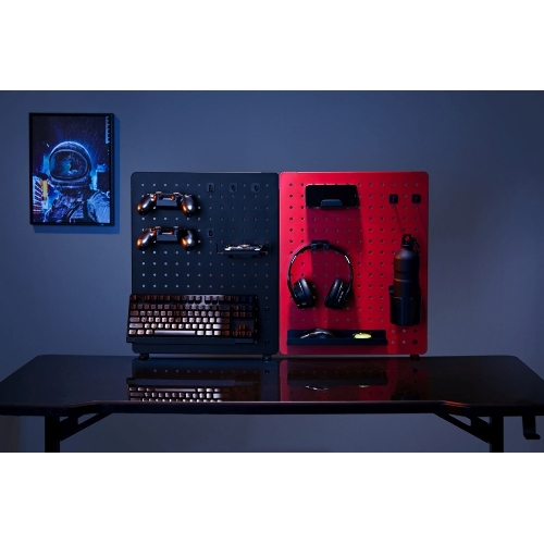 Органайзер Cactus CS-PEGb-RDBK черный/красный
