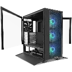 Компьютерный корпус Lian-Li Lancool III RGB черный без БП ATX 10x120мм 3x140мм 2xUSB 3.0 audio bott PSU