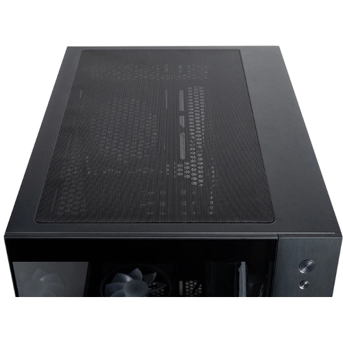 Компьютерный корпус Chieftec Visio черный без БП ATX 2x80мм 4x120мм 2x140мм 1xUSB 2.0 2xUSB 3.0 audio bott PSU