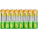 Аккумулятор GP 100AAAHCRGY-B AAA NiMH 1000mAh (16шт) спайка