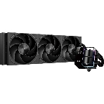 Система жидкостного охлаждения PcCooler DS360 Pro Digital ARGb Soc-AM5/AM4/1200/1700/1851 черный 4-pin 15-34.3dB Al LCD 310W Ret (D7-S360WBKN-GL)