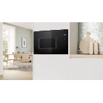 Микроволновая печь встраиваемая Bosch BEL454MB1F 6 Series, 900Вт,LED-display,AutoPilot 8, 25 л, гриль, черный, 382x594x388 мм