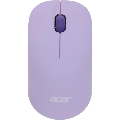 Комплект клавиатура + мышь Acer OCC205 беспроводной USB, 1200 dpi, фиолетовый
